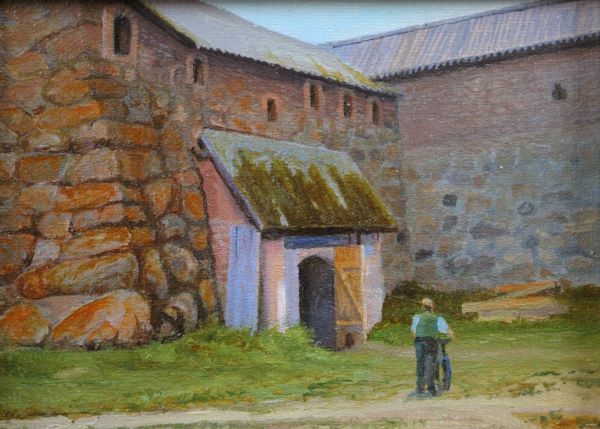 Соловки, этюд, 2018