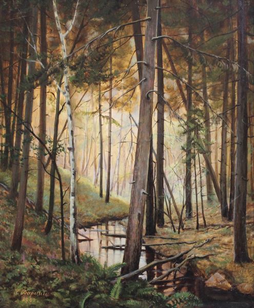 Ручей в лесу, 2002