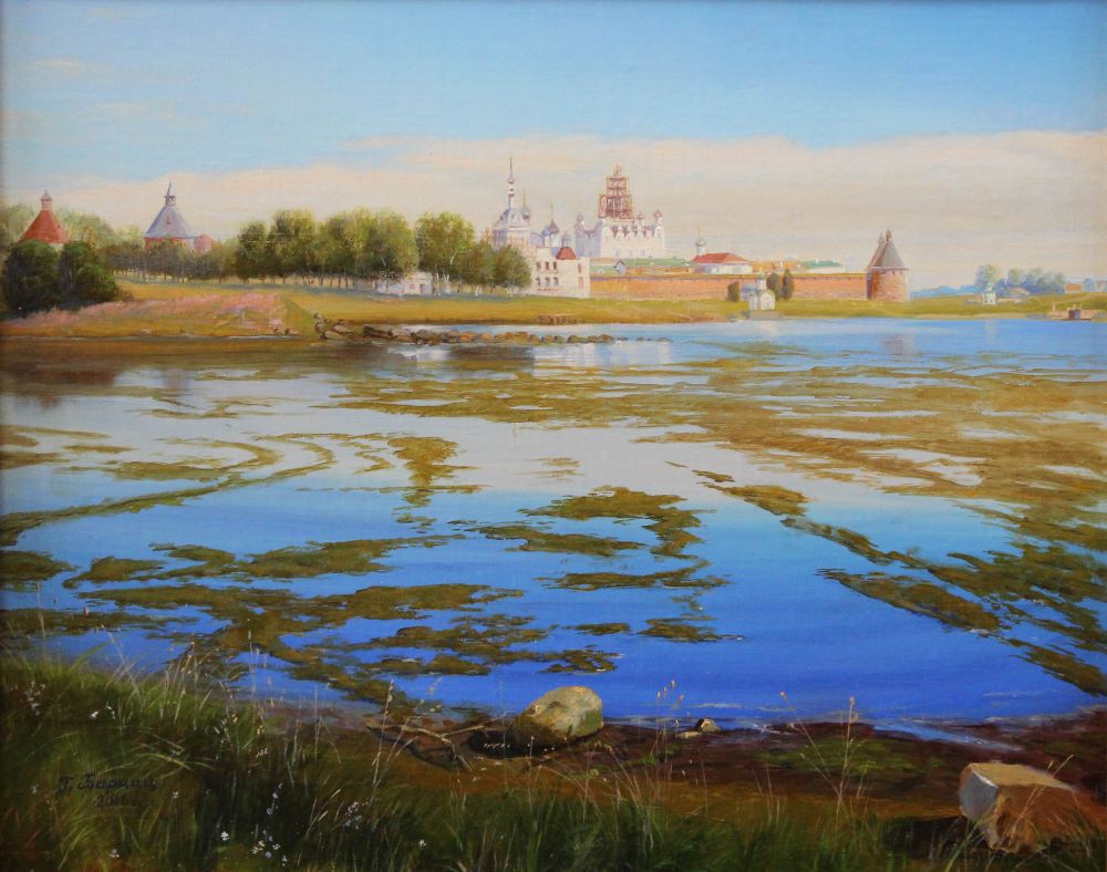 Вид на Соловецкий монастырь, 2018